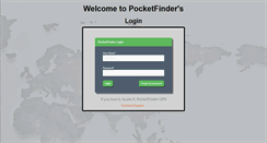 Desktop Screenshot of pocketfinder.net